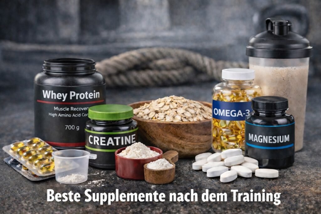 Supplemente für Regeneration nach dem Training